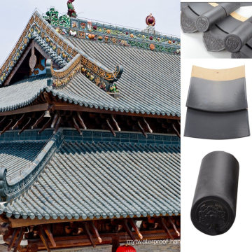 Monier Terracotta Colours Grey Clay Roof Tile Chinese Temple